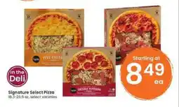Albertsons Signature SELECT Pizza offer