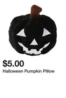 Five Below Halloween Pumpkin Pillow offer