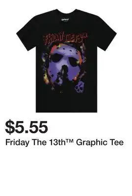 Five Below Friday The 13th Graphic Tee offer