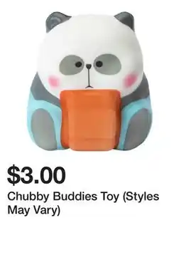 Five Below Chubby Buddies Toy (Styles May Vary) offer