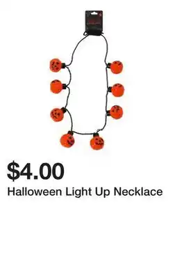 Five Below Halloween Light Up Necklace offer