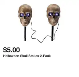 Five Below Halloween Skull Stakes 2-Pack offer