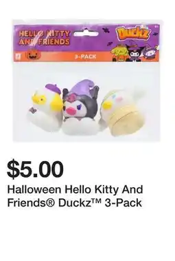 Five Below Halloween Hello Kitty And Friends Duckz 3-Pack offer