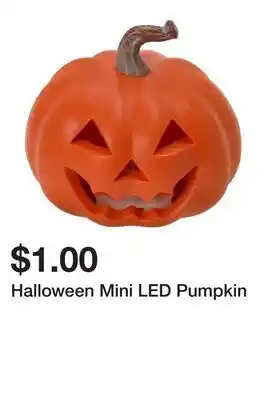 Five Below Halloween Mini LED Pumpkin offer