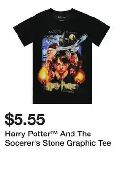 Five Below Harry Potter And The Socerer's Stone Graphic Tee offer