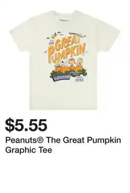 Five Below Peanuts The Great Pumpkin Graphic Tee offer