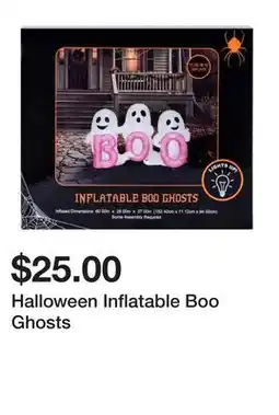 Five Below Halloween Inflatable Boo Ghosts offer
