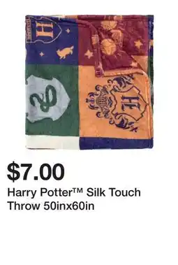 Five Below Harry Potter Silk Touch Throw 50inx60in offer