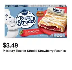 Wegmans Pillsbury Toaster Strudel Strawberry Pastries offer