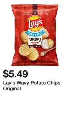 Wegmans Lay's Wavy Potato Chips Original offer