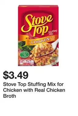 Wegmans Stove Top Stuffing Mix for Chicken with Real Chicken Broth offer