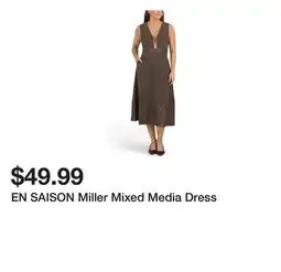 Marshalls EN SAISON Miller Mixed Media Dress offer