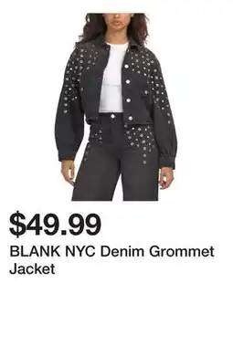 Marshalls BLANK NYC Denim Grommet Jacket offer