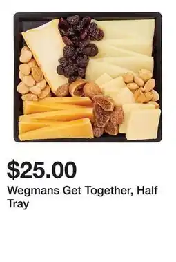Wegmans Wegmans Get Together, Half Tray offer