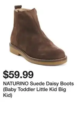 Marshalls NATURINO Suede Daisy Boots (Baby Toddler Little Kid Big Kid) offer