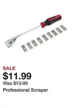Harbor Freight Tools Professional Scraper offer