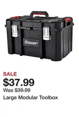 Harbor Freight Tools Large Modular Toolbox offer