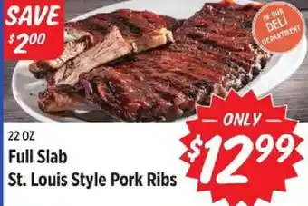 St. Louis Style Pork Ribs