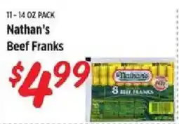 Rouses Nathan's Beef Franks offer
