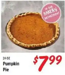 Rouses Pumpkin Pie offer