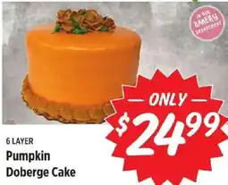 Rouses 6 Layer Pumpkin Doberge Cake offer