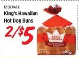 Rouses King's Hawaiian Hot Dog Buns offer