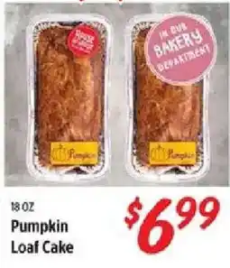 Rouses Pumpkin Loaf Cake offer
