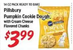 Rouses Pillsbury pumpkin cookie dough offer