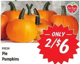 Rouses Fresh Pie Pumpkins offer