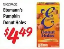 Rouses Etemann's pumpkin donut holes offer