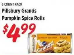 Rouses Pillsbury Grands Pumpkin Spice Rolls offer