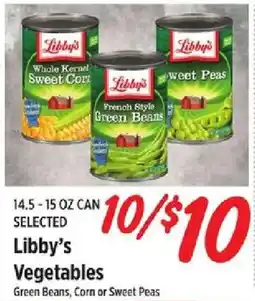 Rouses Libby's Vegetables offer