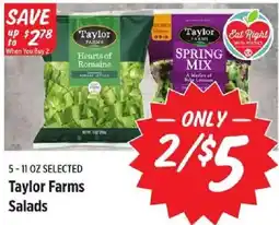 Rouses Taylor Farms Salads offer