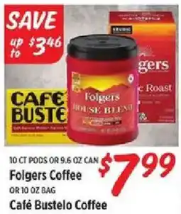 Rouses Folgers Coffee offer