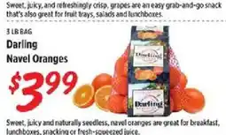 Rouses Darling navel oranges offer