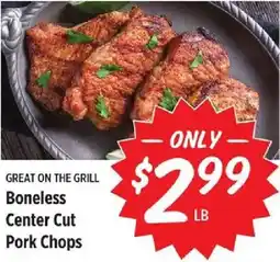 Rouses Boneless Center Cut Pork Chops offer
