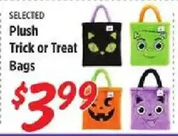 Rouses Selected Plush Trick or Treat Bags offer