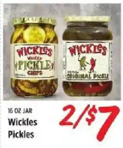 Rouses Wickles Pickles offer