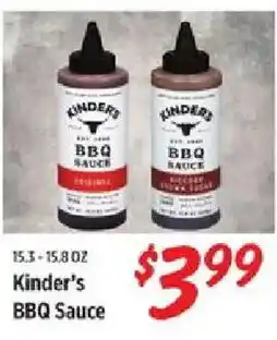 Rouses Kinder's BBQ Sauce offer
