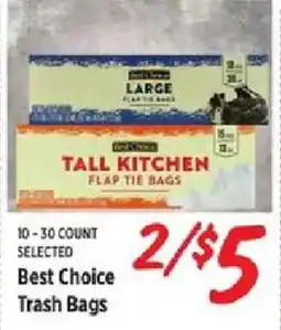 Rouses Best Choice Trash Bags offer