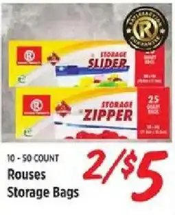 Rouses Rouses Storage Bags offer