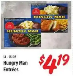 Rouses Hungry Man Entrées offer