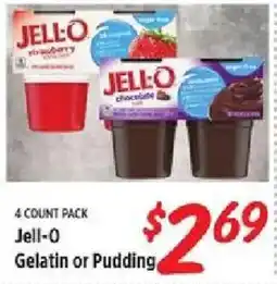 Rouses Jell-O Gelatin or Pudding offer
