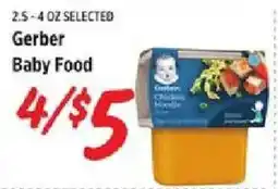 Rouses Gerber baby food offer