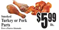 Baja Ranch Smoked Turkey or Pork Parts offer