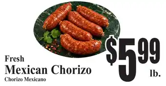 Fresh Mexican Chorizo