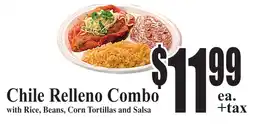 Baja Ranch Chile Relleno Combo offer