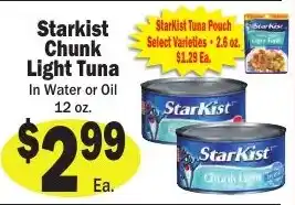 Starkist chunk light tuna
