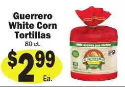 Sellers Bros Guerrero white corn tortillas offer