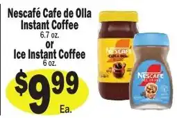 Sellers Bros Nescafe Cafe de Olla Instant Coffee or Ice Instant Coffee offer